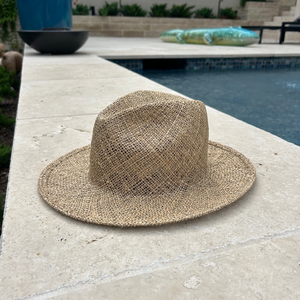 Yellow 108 Straw Hat - Size Large